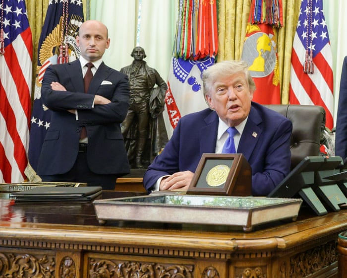 Trump signs executive orders to deny US citizenship to children of so-called ‘birth tourists’– live