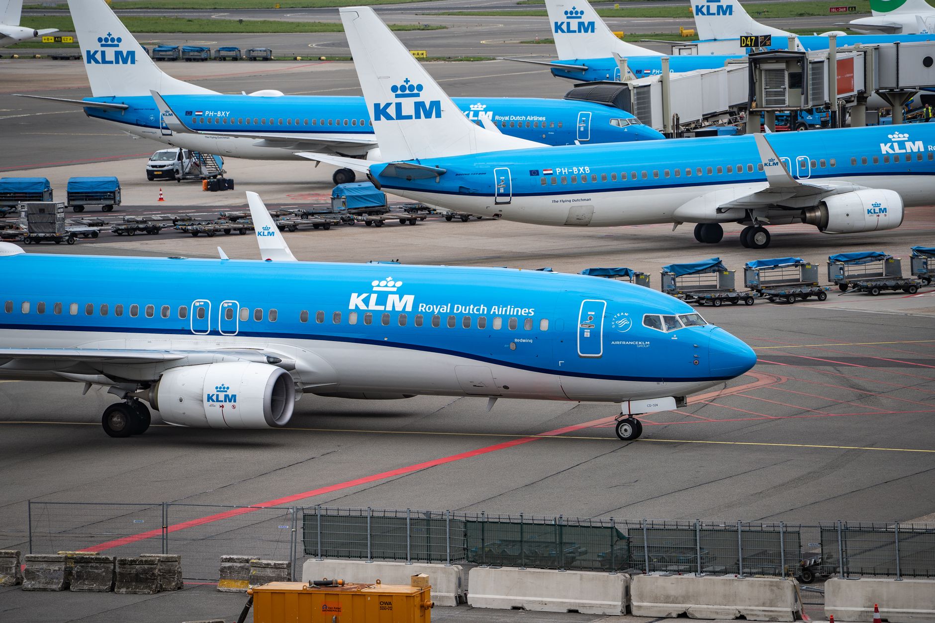 KLM schrapt vluchten: te veel toestellen in onderhoud