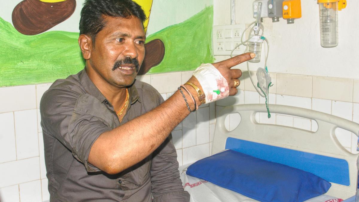 Jumped out through broken windows amid thick smoke and fire, say Markapuram bus accident survivors