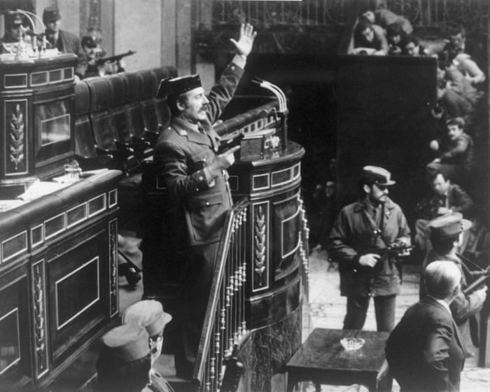Spanish officer who led 1981 coup dies on day documents declassified