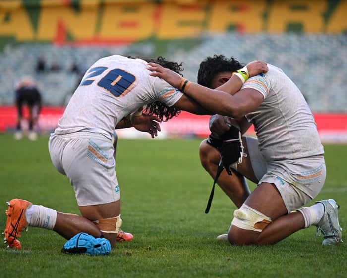 Moana Pasifika sign off from Super Rugby with a win and emotionally charged hymn