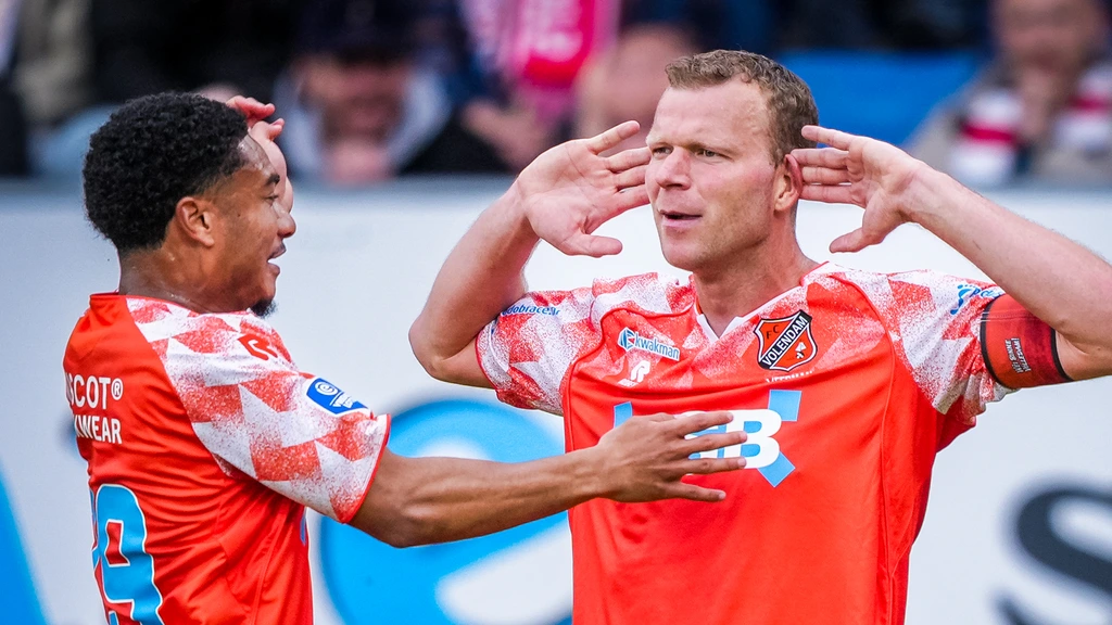 Volendam wint eerste finaleduel van Willem II en ligt op koers voor handhaving