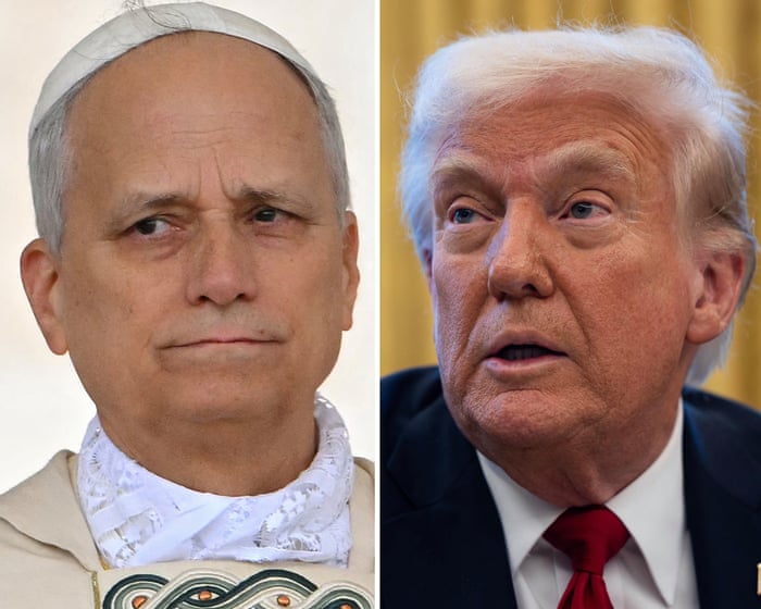 I do not fear Trump, says Pope Leo after US president calls him ‘weak’