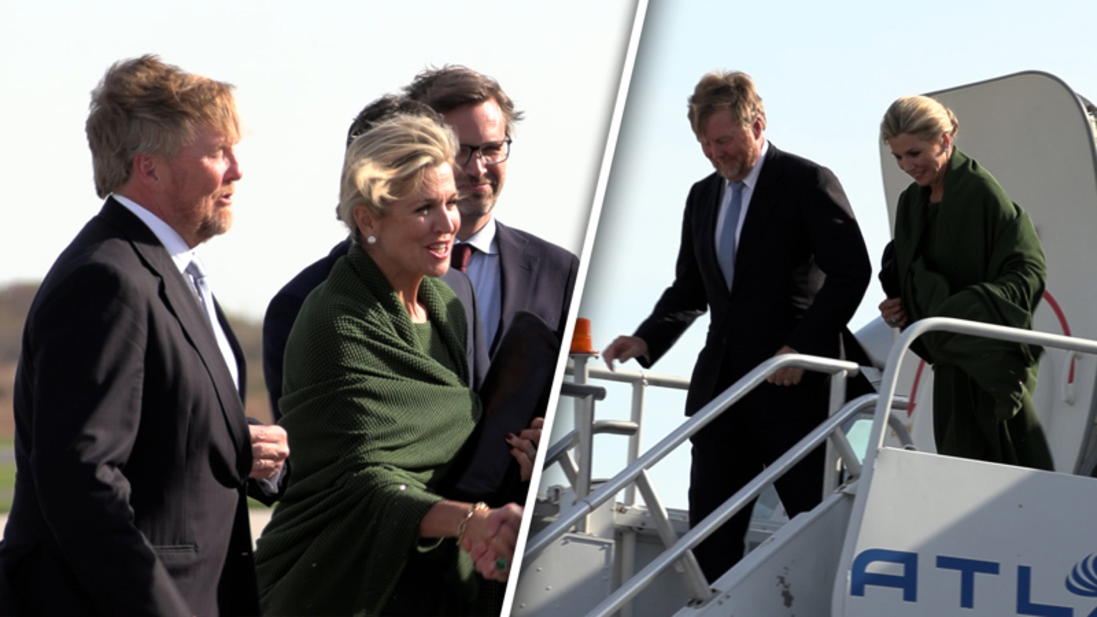 Koningspaar aangekomen in Philadelphia voor werkbezoek VS