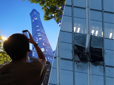 Vliegtuigcrash bij hoogste gebouw van Peking legt Chinese vliegtraining stil, media zwijgen over incident