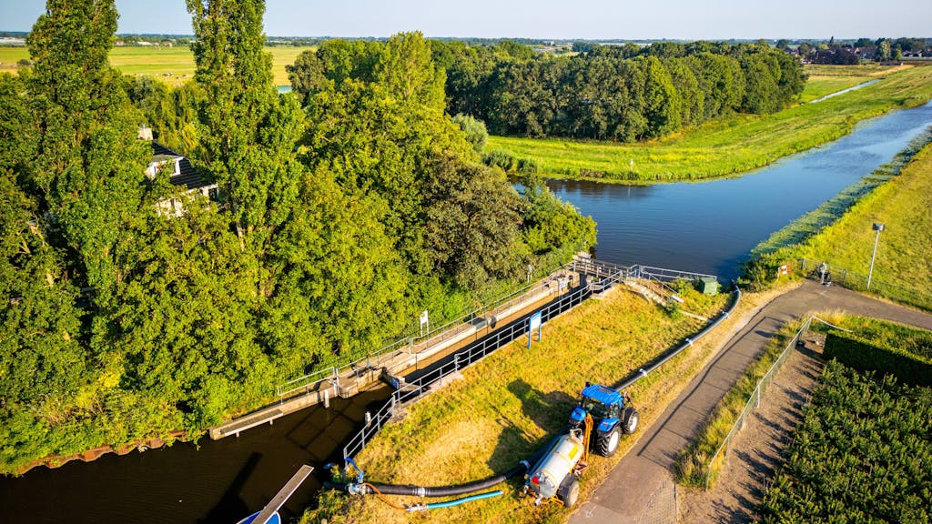 Rijnland rijp voor noodscenario: ‘Als het nú regent in de Alpen, is het water pas over twee weken hier’