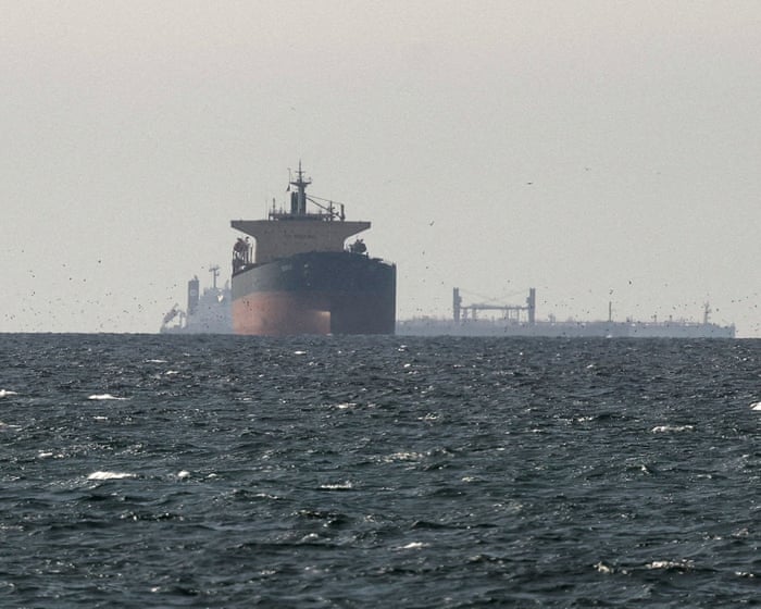 Oil price falls to pre-Iran war levels as more tankers exit strait of Hormuz