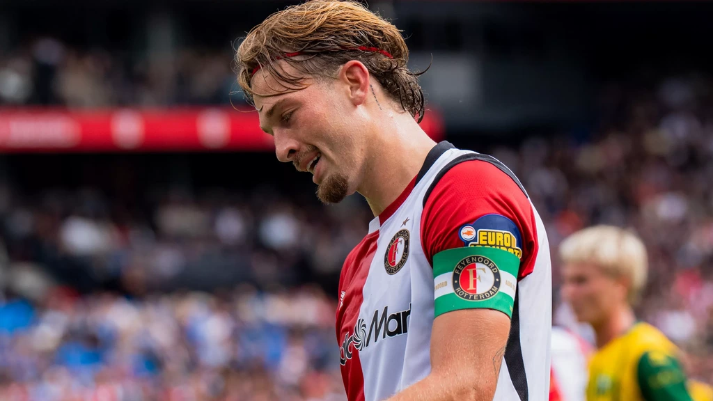 Feyenoord verspeelt weer punten na te late inhaalrace tegen ADO