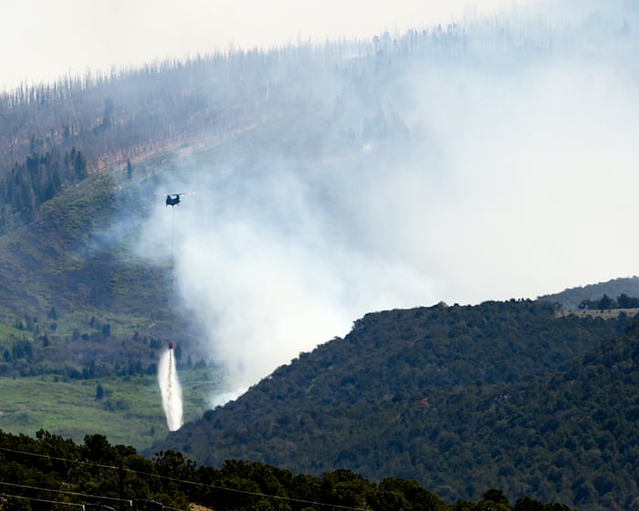 Utah’s Cottonwood fire spreads overnight to cover 92,000 acres