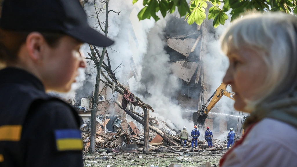 Grootschalige Russische aanval op Kyiv en omgeving: 'Een vreselijke nacht'