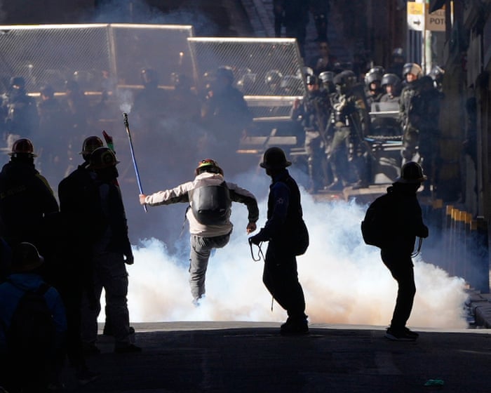 Bolivia rocked by protests as US warns of ‘coup d’état’