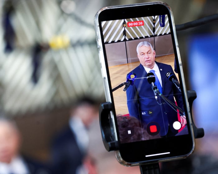 Hungary’s Orbán says he won’t back down and allow EU’s €90bn loan to Ukraine – Europe live