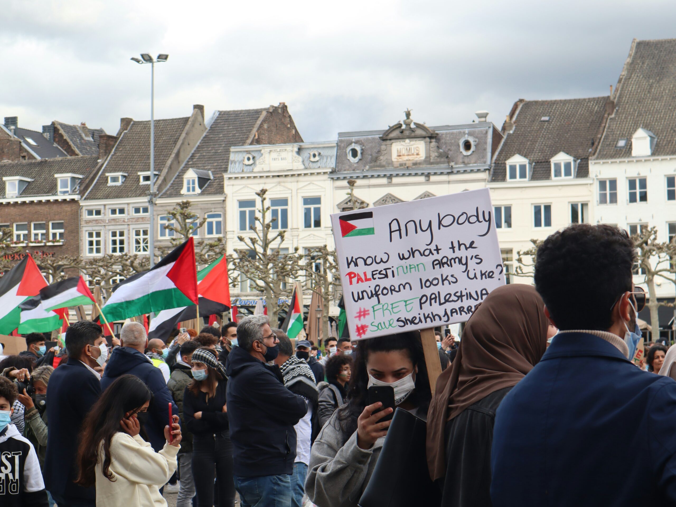 Kwart miljoen demonstranten bij Rode Lijn-protest in Amsterdam