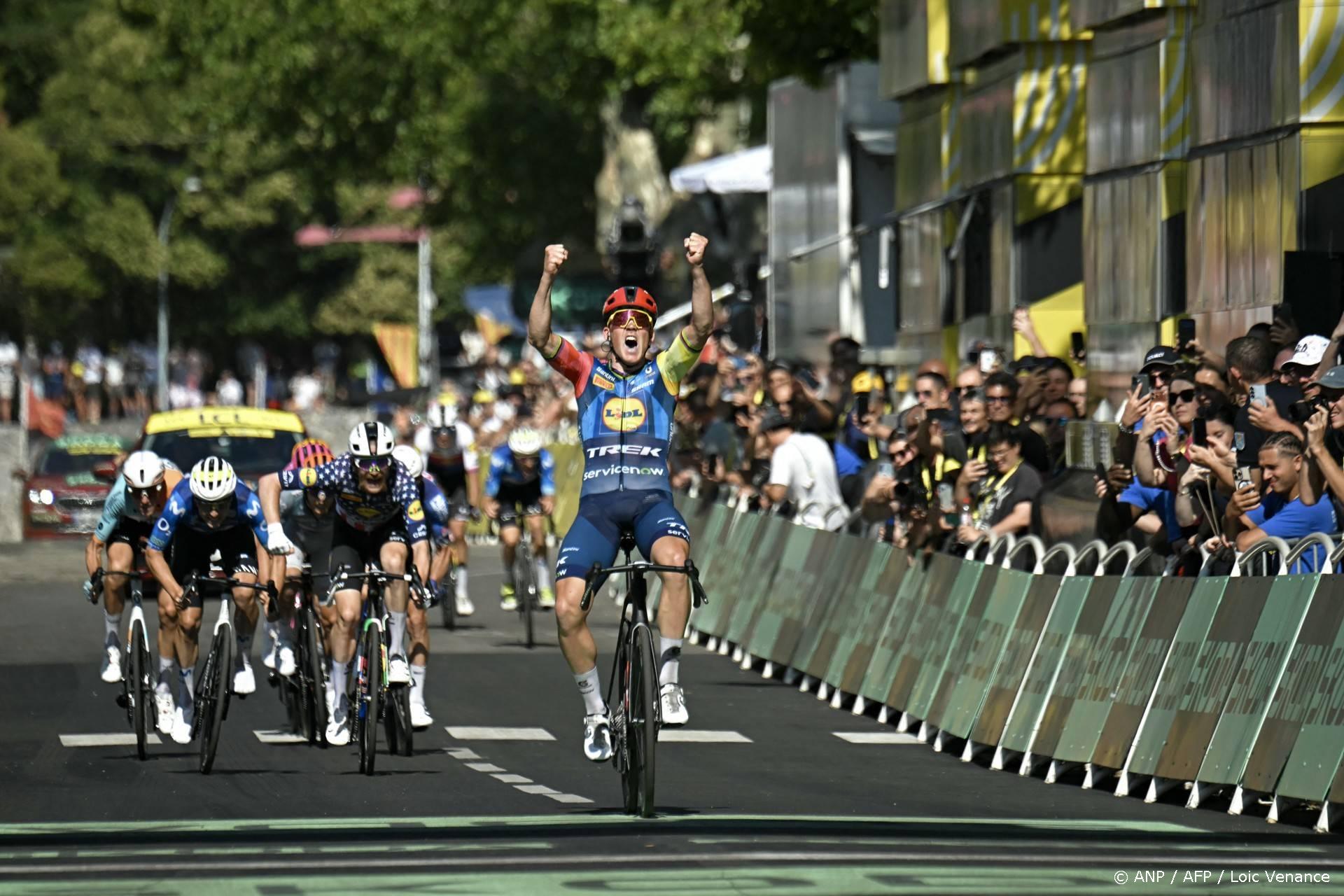Deen Pedersen wint vierde etappe in Tour de France