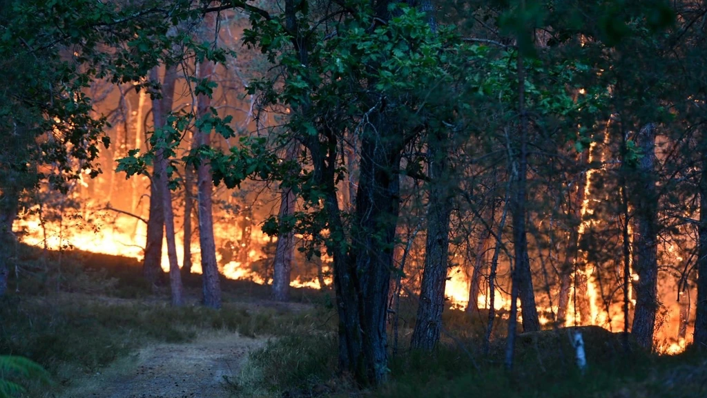 Grote brand bij Parijs niet onder controle, Route du Soleil afgesloten