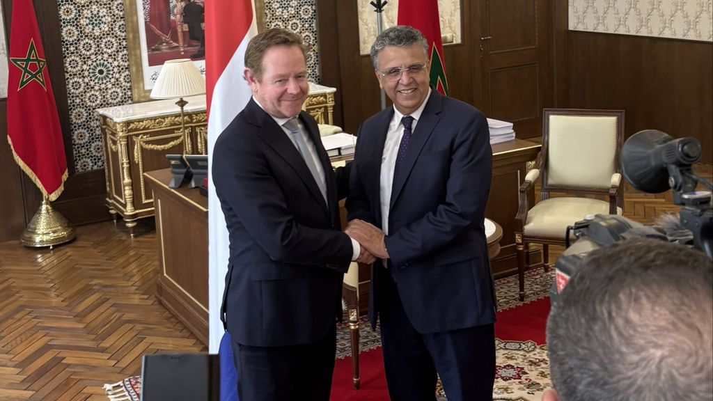 Berendsen en Van Weel in Marokko, 'onderstreept goede banden'