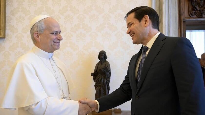 Rubio naar Vaticaan na ruzie tussen Trump en de paus