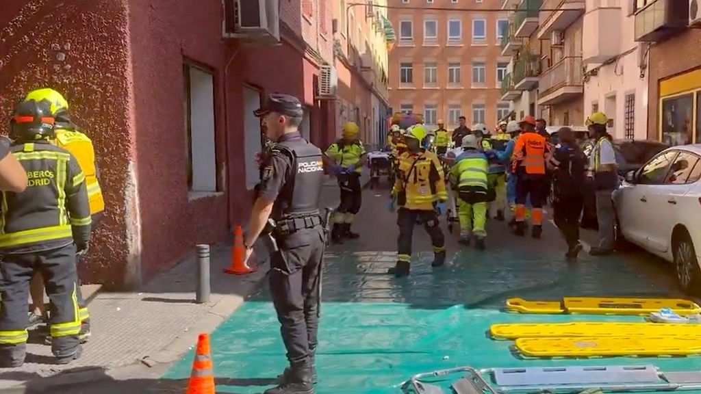 Zeker 25 gewonden bij gasexplosie in Madrid