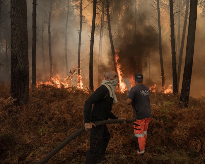 Three firefighters killed on Crete and in mainland Greece as Europe battles wildfires