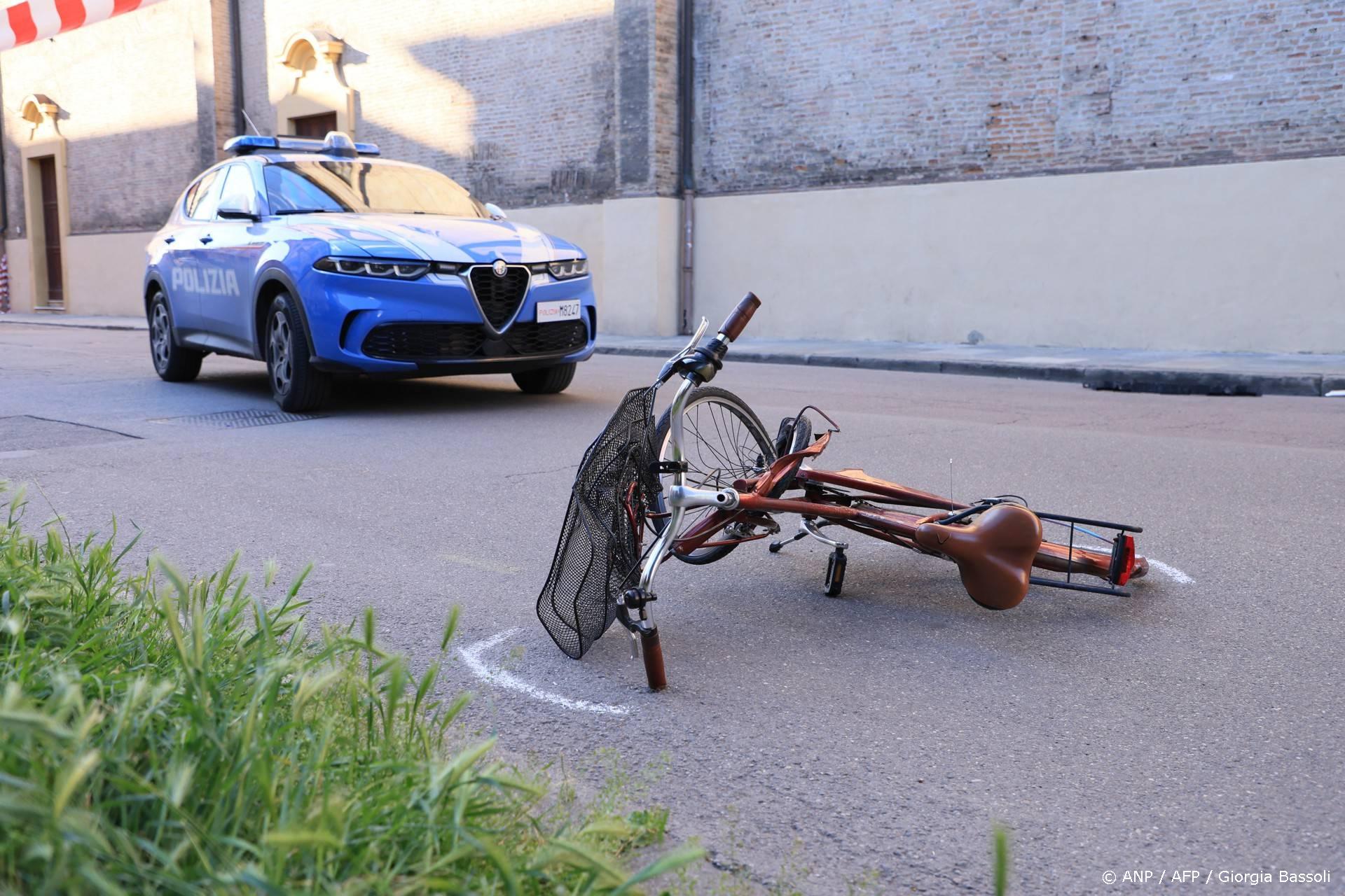 Italiaanse premier ontmoet slachtoffers van aanrijding in Modena