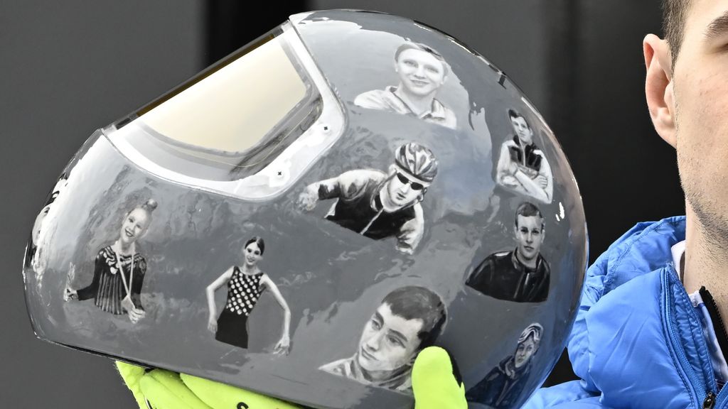 Oekraïense skeletonner gediskwalificeerd wegens helm met omgekomen sporters