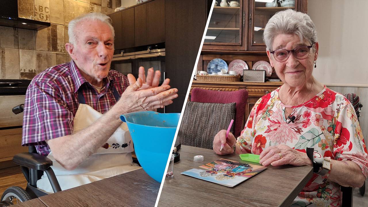 Ko (86) en Joke (86) koken en knutselen voor een dagje weg: 'Goeie energie'