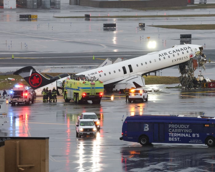 LaGuardia firefighter heard ‘stop’ before crash but didn’t know who it was for, report says