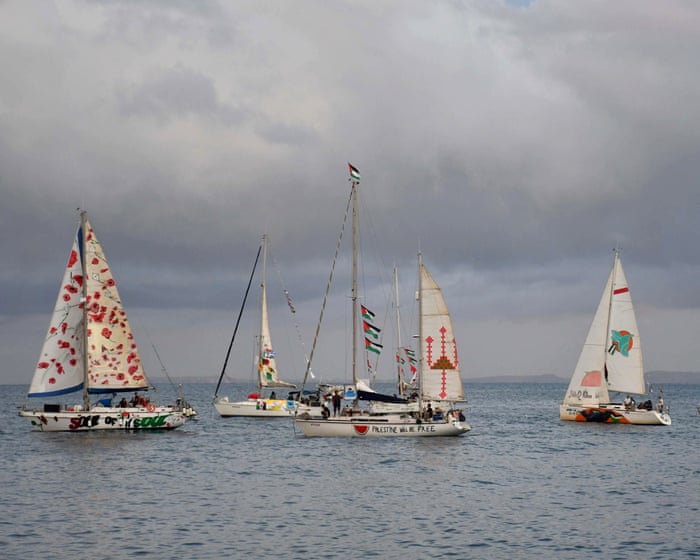 Israel intercepts another Gaza aid flotilla amid criticism over treatment of activists