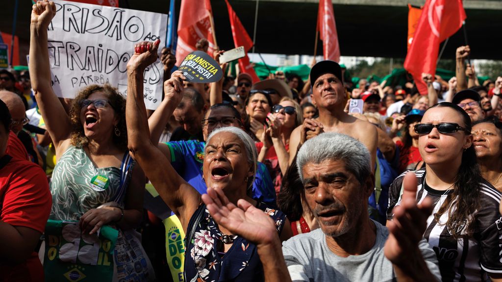 Demonstraties Brazilië tegen juridische bescherming oud-president Bolsonaro