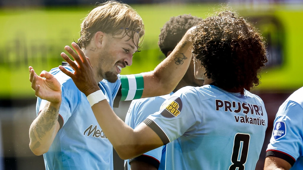 Feyenoord wint na onnodig spannende slotfase nipt van Sparta