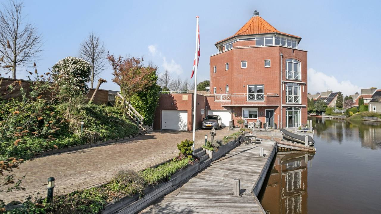 Penthouse aan de kop van de haven te koop: ‘Het uitzicht verveelt nooit’