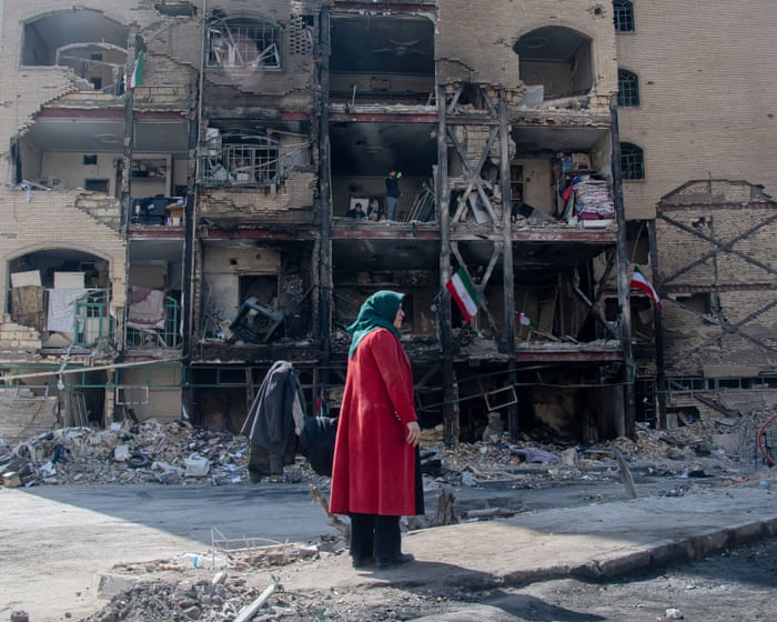 Middle East crisis live: explosions rock Tehran as Iran war enters second week