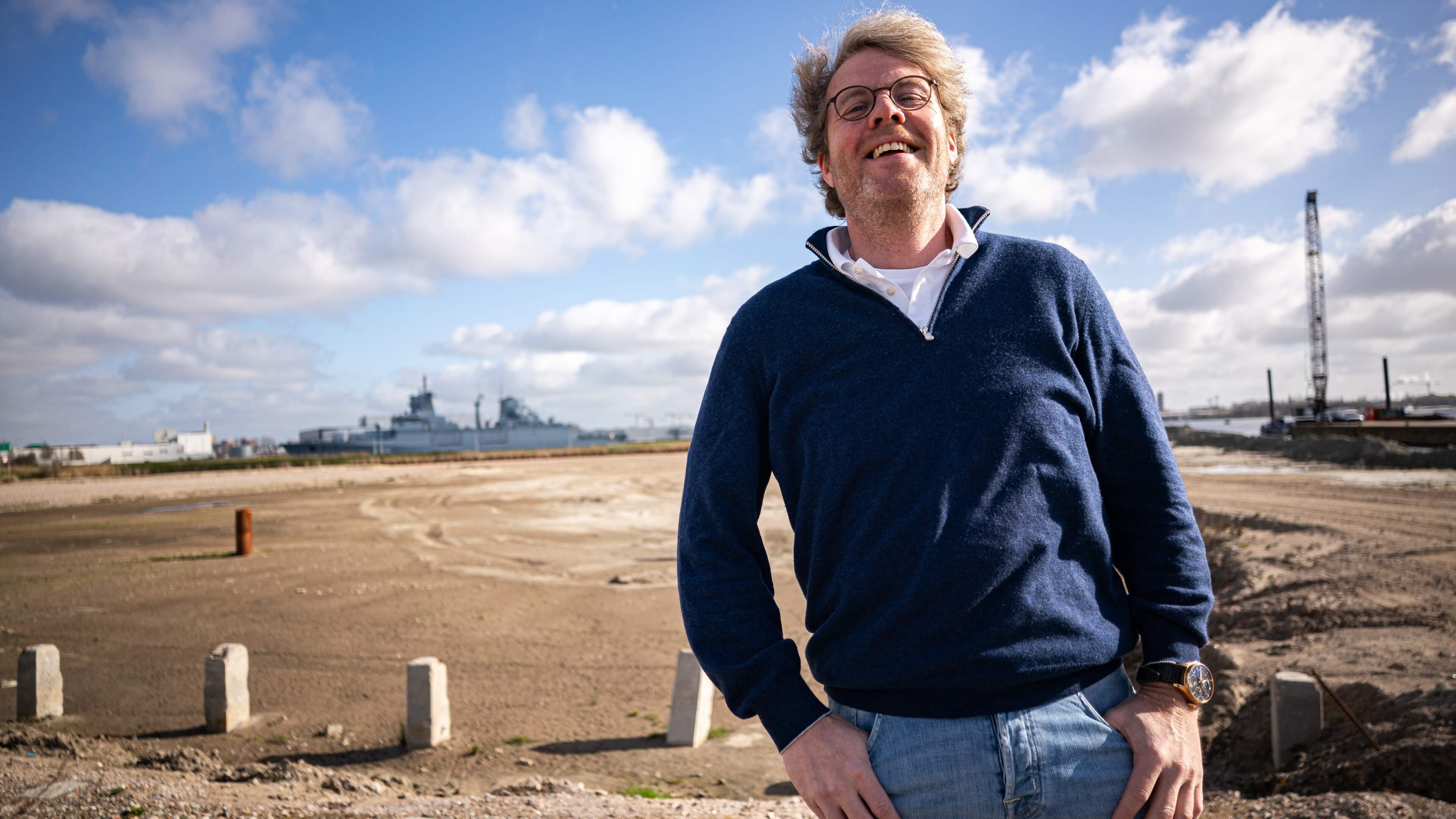 ’Rotterdam Eye’ moet nog deze zomer open, vindt de optimistische miljonair en ondernemer Wim Beelen