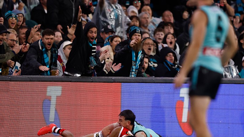 AFL Gather Round LIVE: Tempers flare but Saints laugh last against Port; Giants demolish Tigers, Cats do a job on Eagles