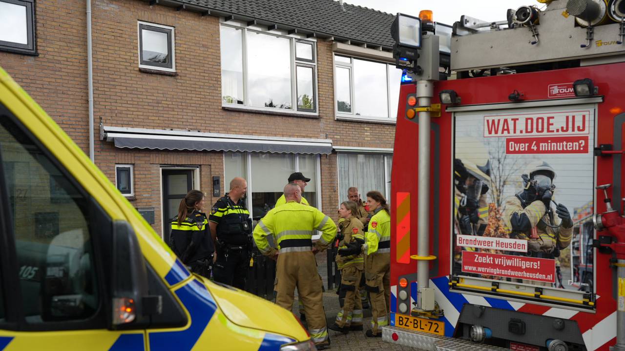 Man raakt gewond door brandende gasfles in Oudheusden