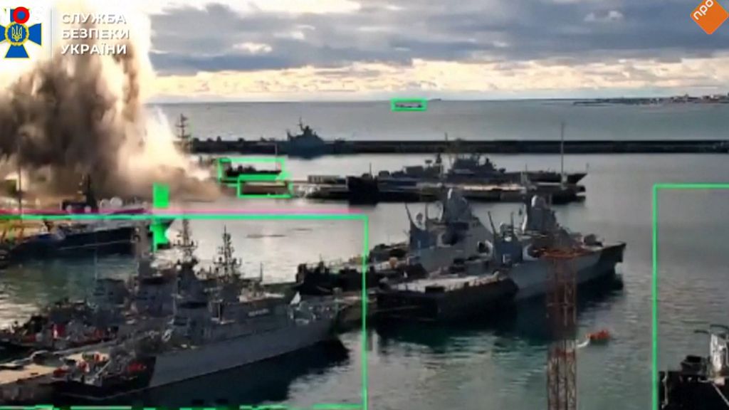 'Russische duikboot in Zwarte Zee uitgeschakeld door Oekraïense zeedrones'