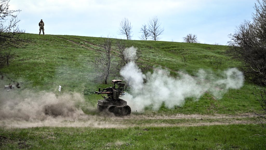 Oekraïne wil 30 procent van frontlinietroepen vervangen door drones