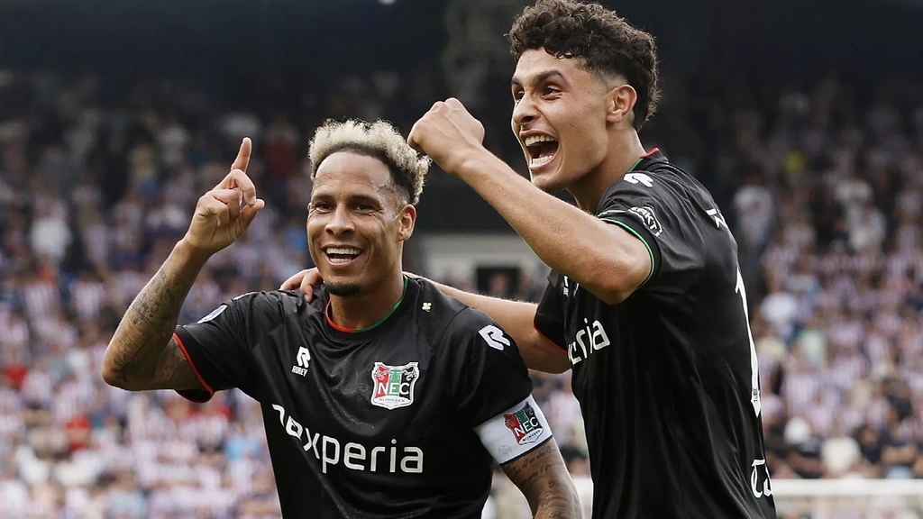 NEC na ruime zege op Willem II met goed gevoel naar Champions League-play-offs