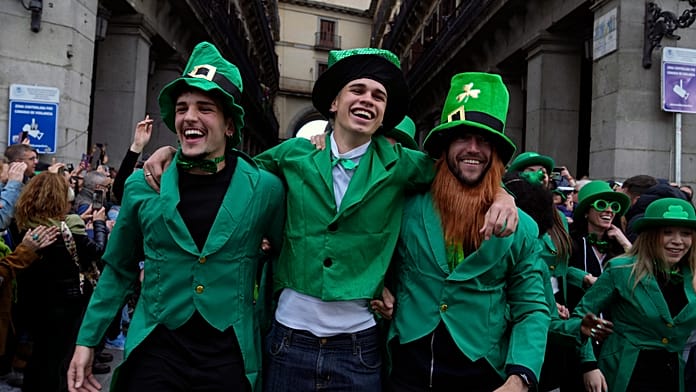 Madrid celebrates Irish culture with a colourful St Patrick’s Day parade
