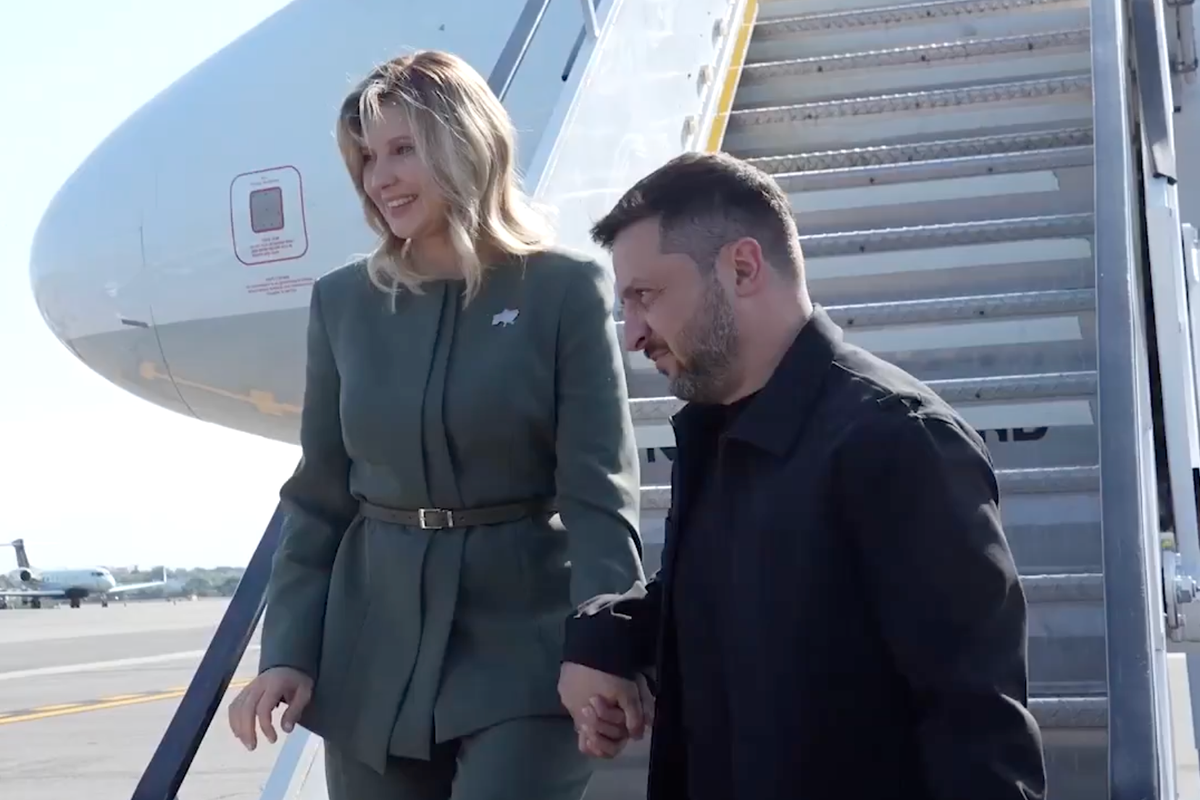Ukraine-Russia war latest: Zelensky arrives at UN summit after UK vows to defend Nato airspace against Putin