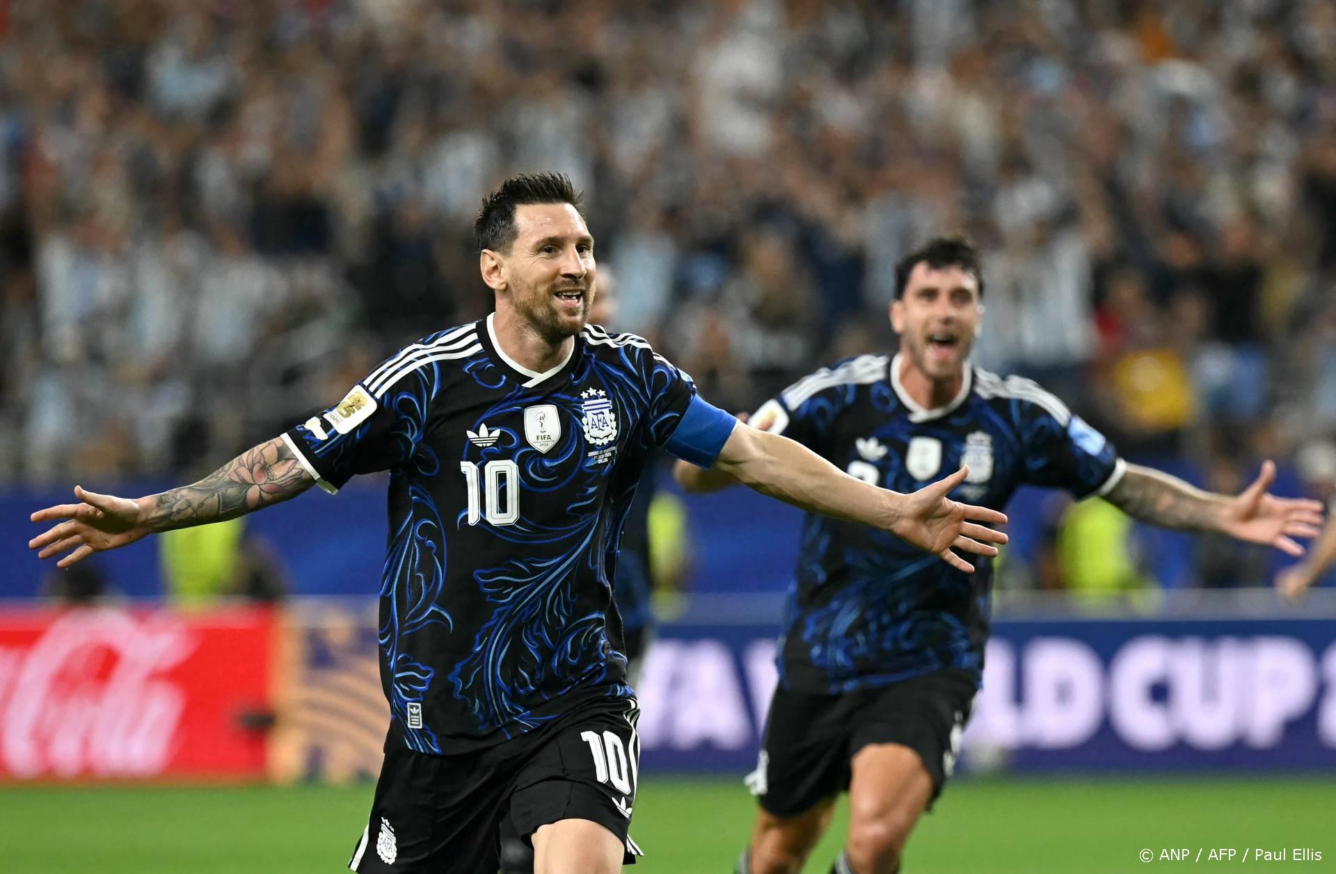 Messi scherpt record op WK voetbal aan met negentien treffers