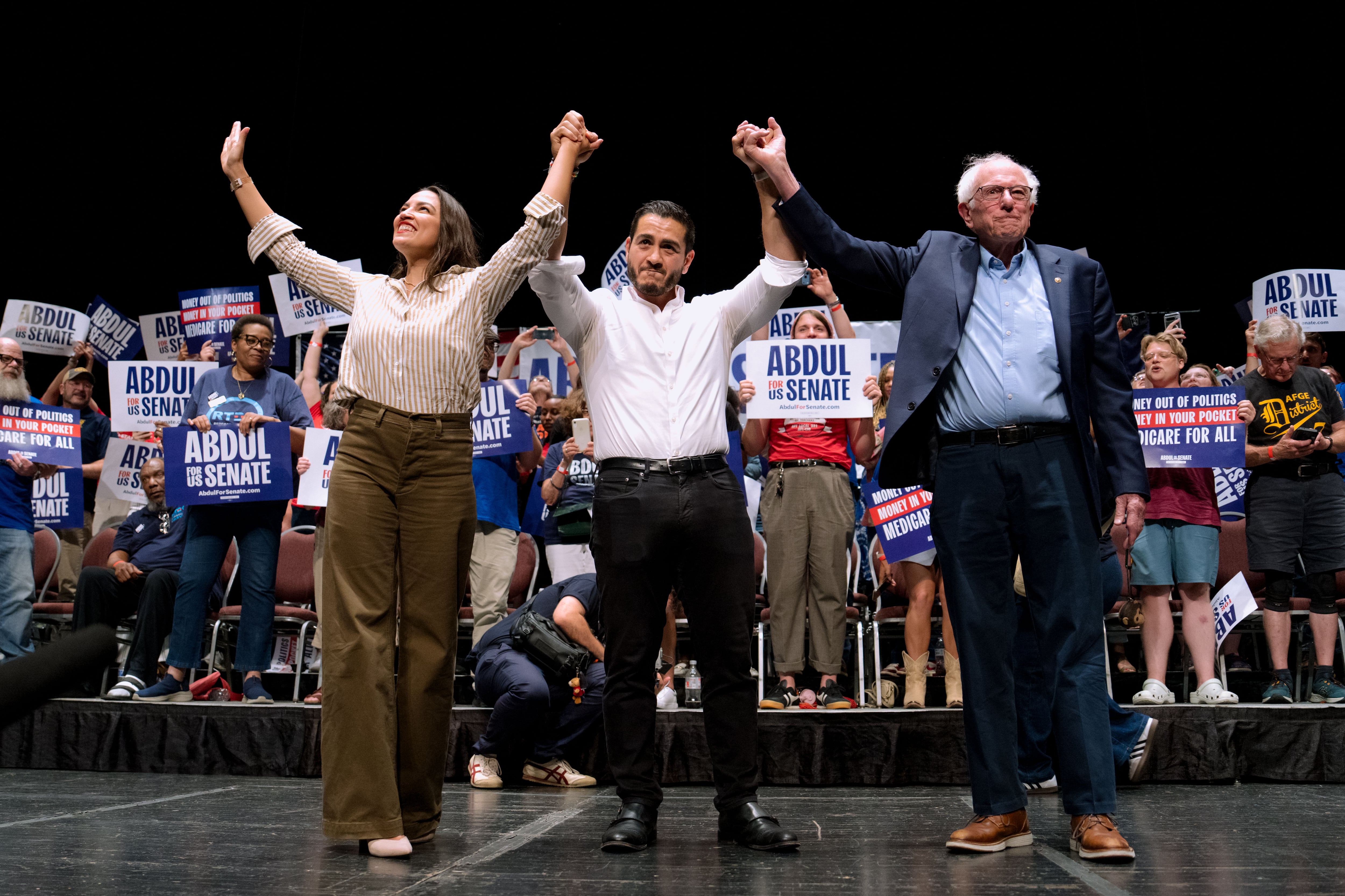 A progressive Muslim or an Israel-backed moderate? Democrats wage a pivotal battle in Michigan over their future