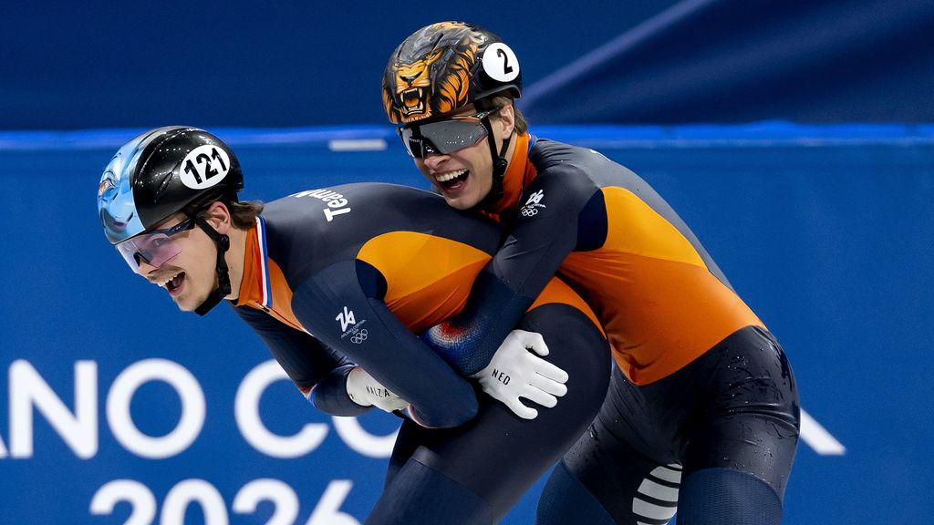 Melle van 't Wout stunt met olympisch zilver 500 meter, brons voor broer Jens