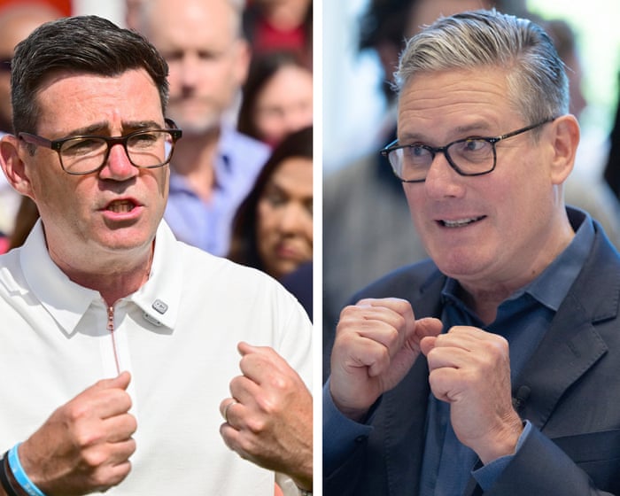 Burnham v Starmer: one week in, how do their leadership styles compare?