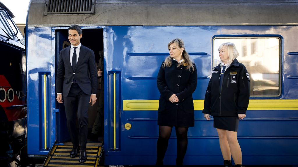 Premier Jetten in Oekraïne op bezoek bij president Zelensky