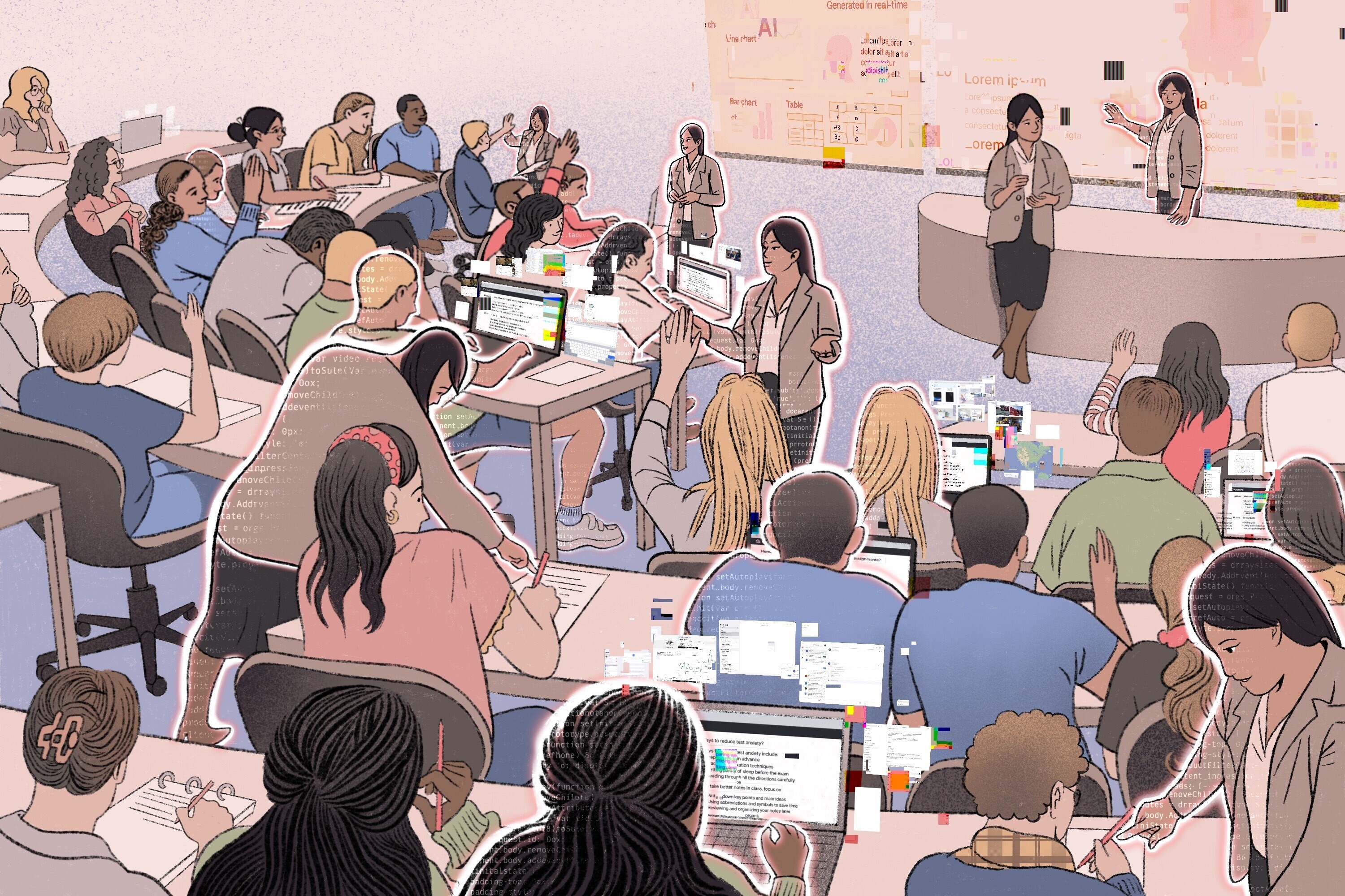 Research, curriculum and grading: new data sheds light on how professors are using AI