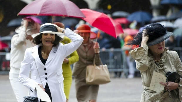 Onstuimig tijdens Prinsjesdag, dinsdagochtend windkracht 6