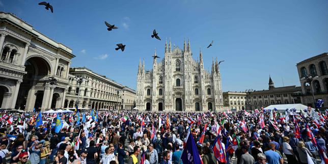 In Milan, Europe's far right gathers amid shifting era and enduring identity politics
