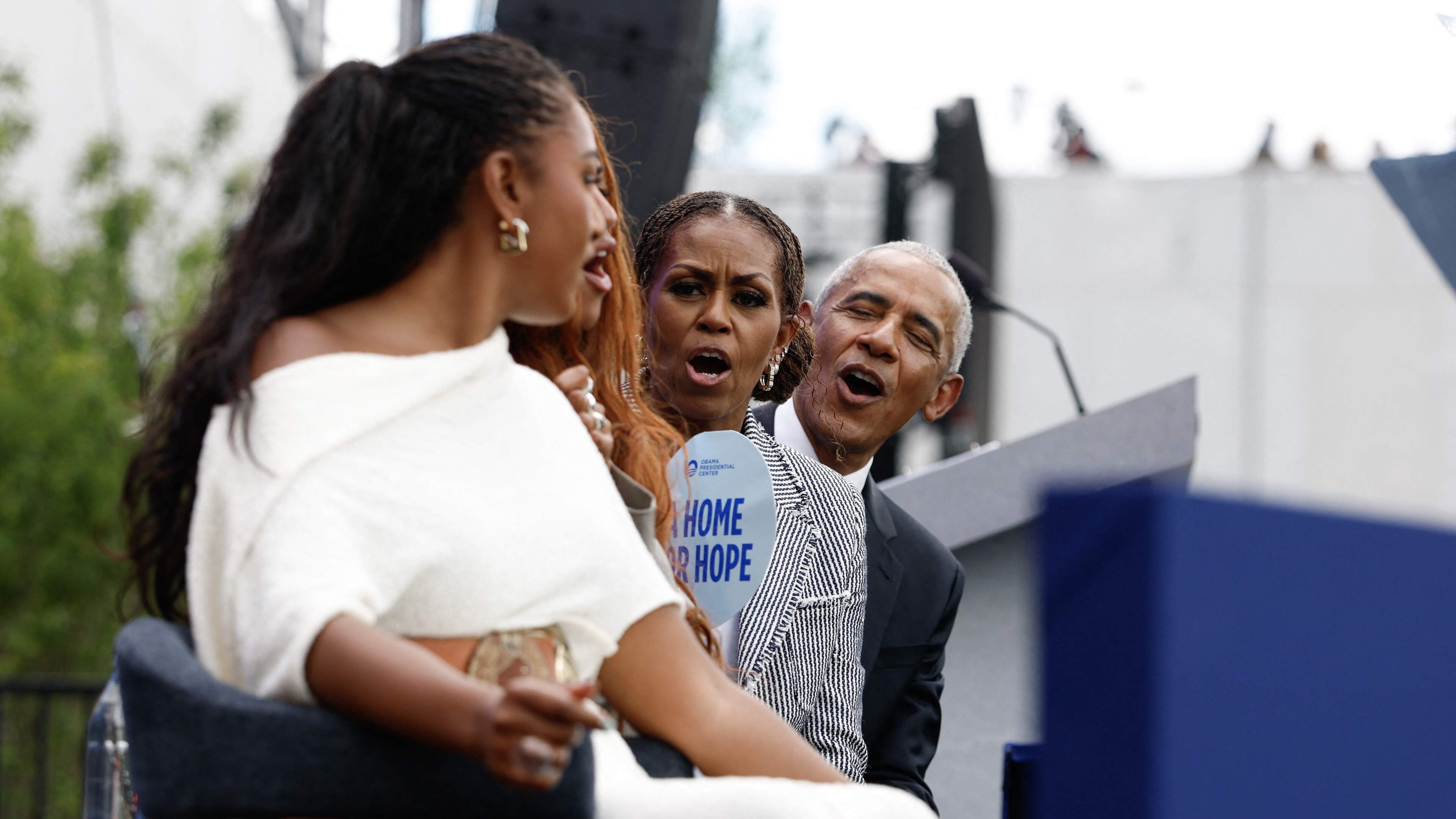 Bruce Springsteen, Bono en Stevie Wonder zetten Obama Presidential Center op stelten