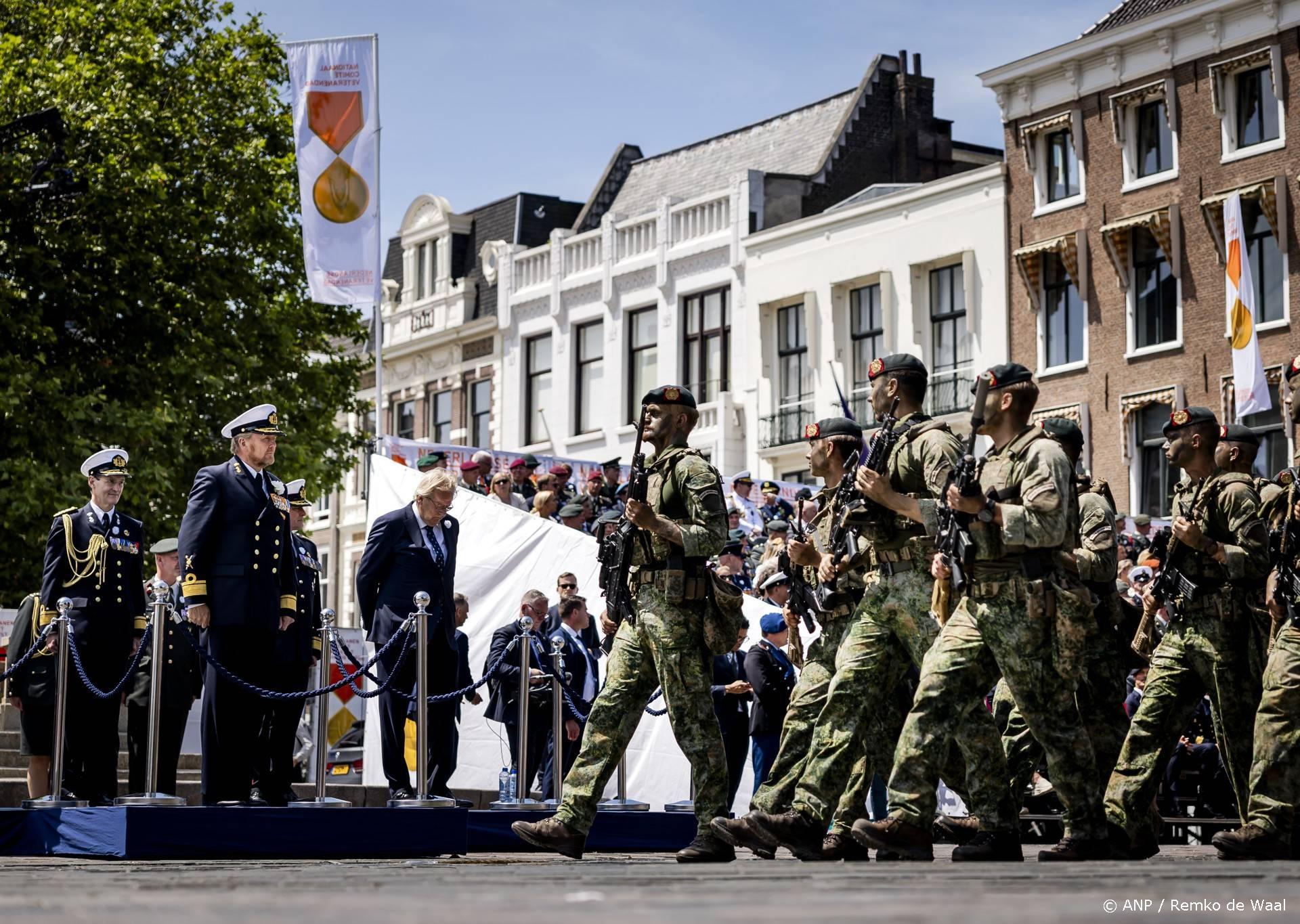 Defilé Veteranendag en manifestatie Malieveld afgelast om hitte